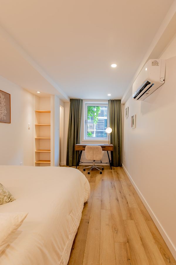 Reading corner by the window